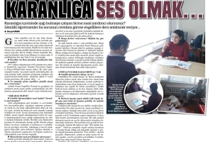 Karanlığa Ses Olmak - Gazete Kadıköy