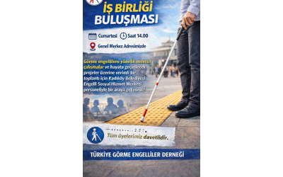 Kadıköy Belediyesi Engelli Sosyal Hizmet Merkezi İş Birliği Toplantısına Davetlisiniz