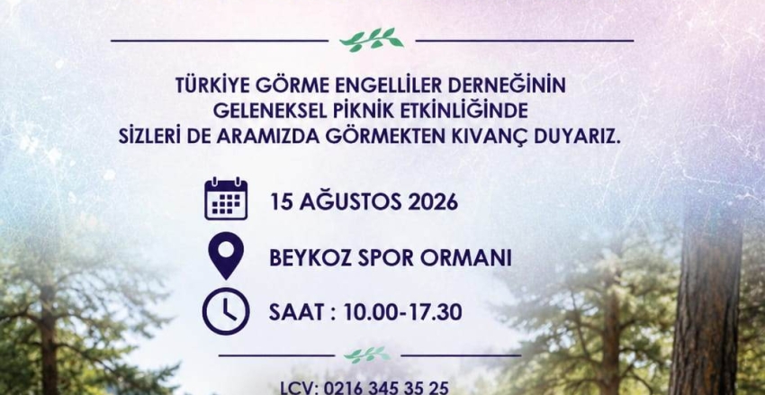 Derneğimizin Geleneksel Pikniği İçin Geri Sayım Başladı