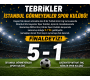 İstanbul Görmeyenler Spor Kulübü Takımımız B1 Futbol 2. Lig Final Maçını Oynamaya Hak Kazandı