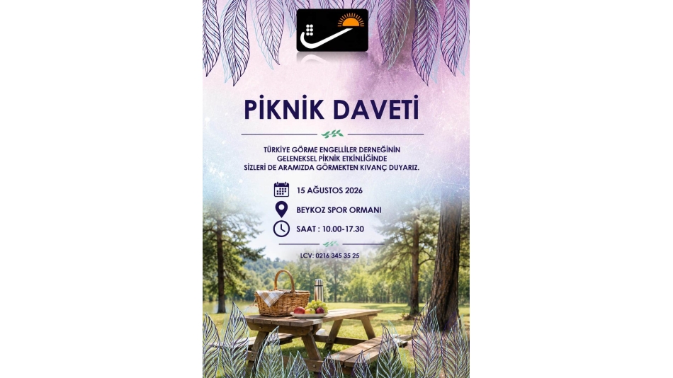 Derneğimizin Geleneksel Pikniği İçin Geri Sayım Başladı